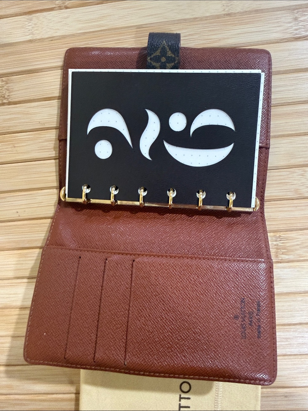 Authentic Louis Vuitton agenda Louis Vuitton  Credit holder wallet (COA included - Picture 4 of 11